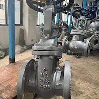 شیر فلکه کشویی فولادی 4  اینچ کلاس 150